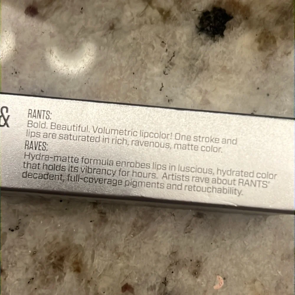 VIBE RANTS High Volume Liquid Lipstick Wrecking Ball dark red 5mL 0.17 oz NEW!